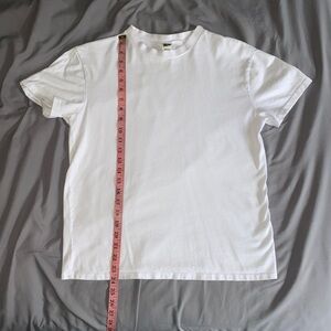 Essential White Short Sleeve Men's Tee